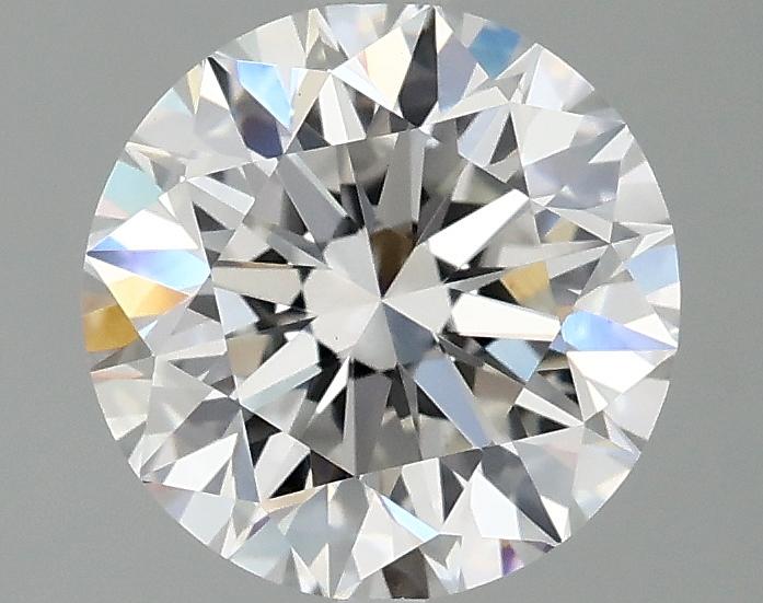 2.07 Carat Round Shaped Excellent Cut VVS2 IGI Certified Lab Grown Diamond