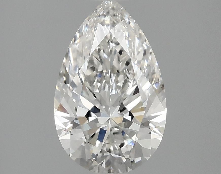 1.58 Carat Pear Shaped Ideal Cut VVS2 IGI Certified Lab Grown Diamond