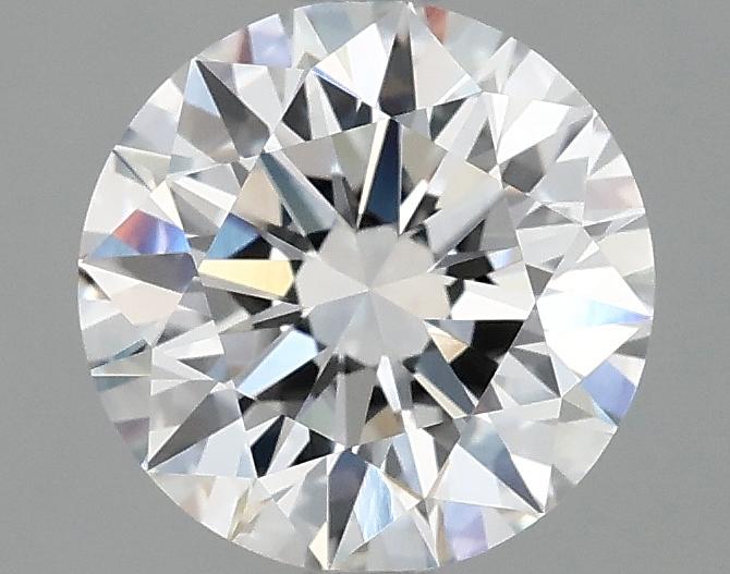 2.03 Carat Round Shaped Ideal Cut VVS2 IGI Certified Lab Grown Diamond