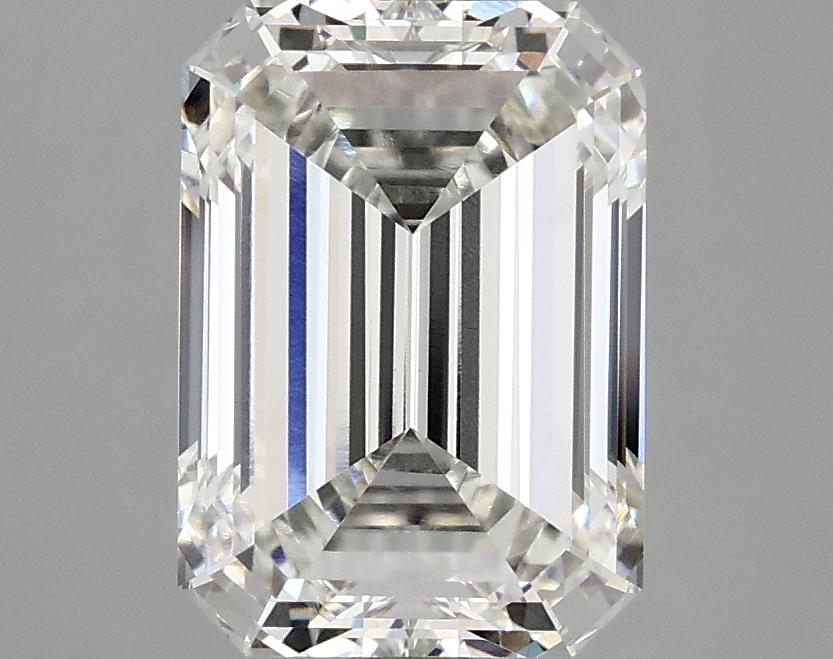 3.03 Carat Emerald Shaped Ideal Cut VVS2 IGI Certified Lab Grown Diamond