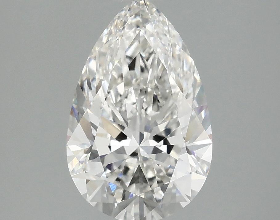 2.1 Carat Pear Shaped Ideal Cut VVS2 IGI Certified Lab Grown Diamond