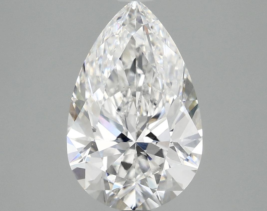 3.08 Carat Pear Shaped Ideal Cut VS1 IGI Certified Lab Grown Diamond