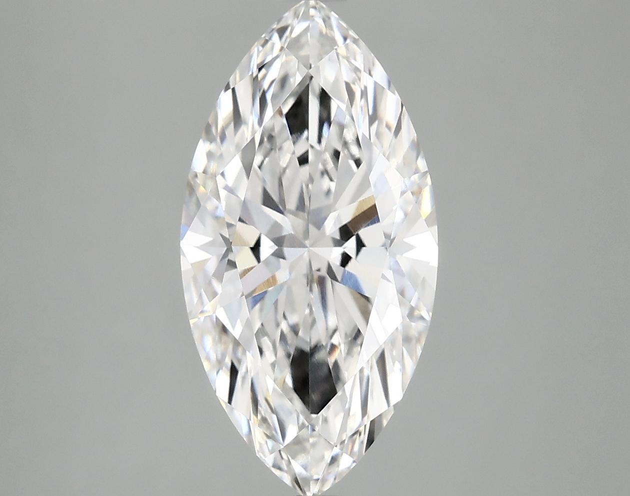 2.99 Carat Marquise Shaped Ideal Cut VVS2 IGI Certified Lab Grown Diamond