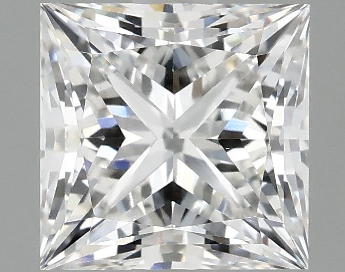 2.07 Carat Princess Shaped Ideal Cut VS1 IGI Certified Lab Grown Diamond