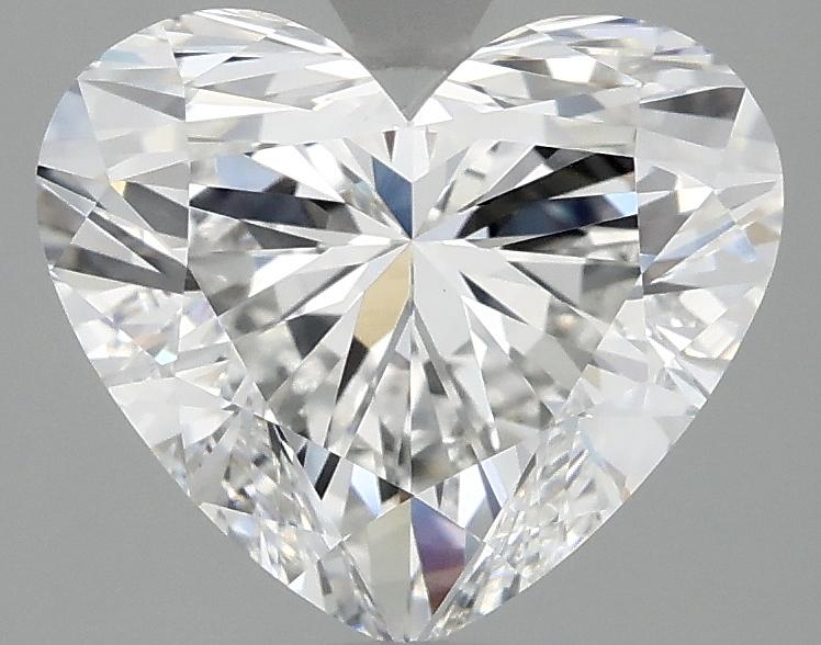 3.03 Carat Heart Shaped Excellent Cut VVS2 IGI Certified Lab Grown Diamond