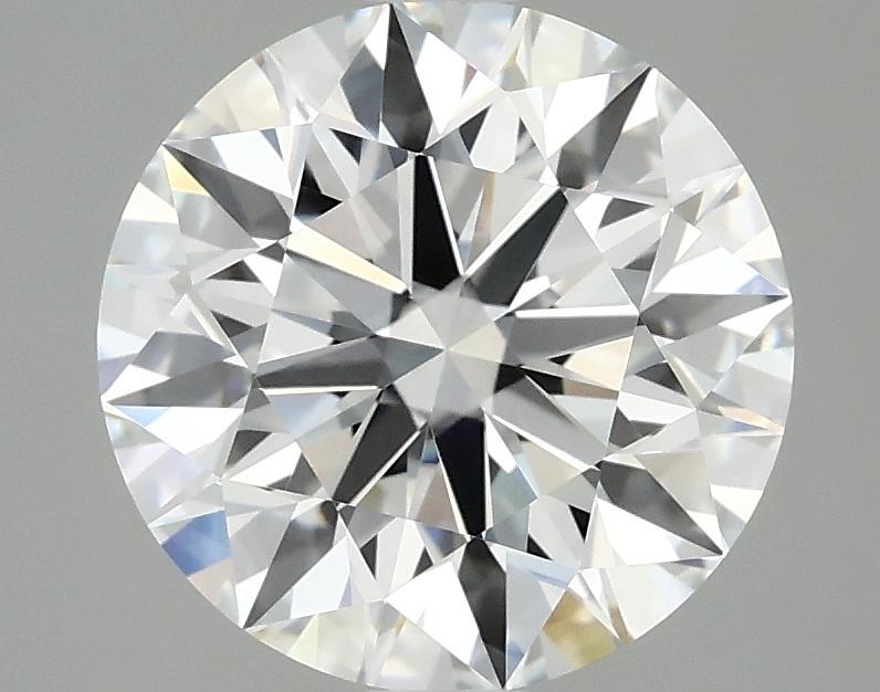 3.08 Carat Round Shaped Excellent Cut VVS2 IGI Certified Lab Grown Diamond