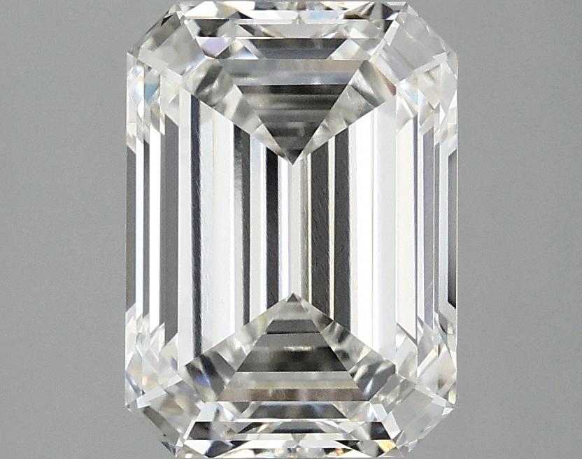 2.97 Carat Emerald Shaped Excellent Cut VVS2 IGI Certified Lab Grown Diamond
