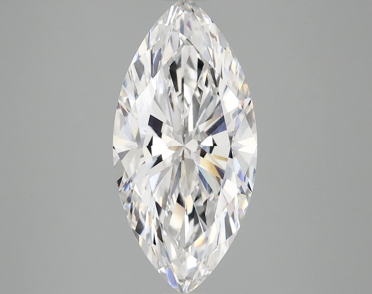 3.07 Carat Marquise Shaped Excellent Cut VS1 IGI Certified Lab Grown Diamond