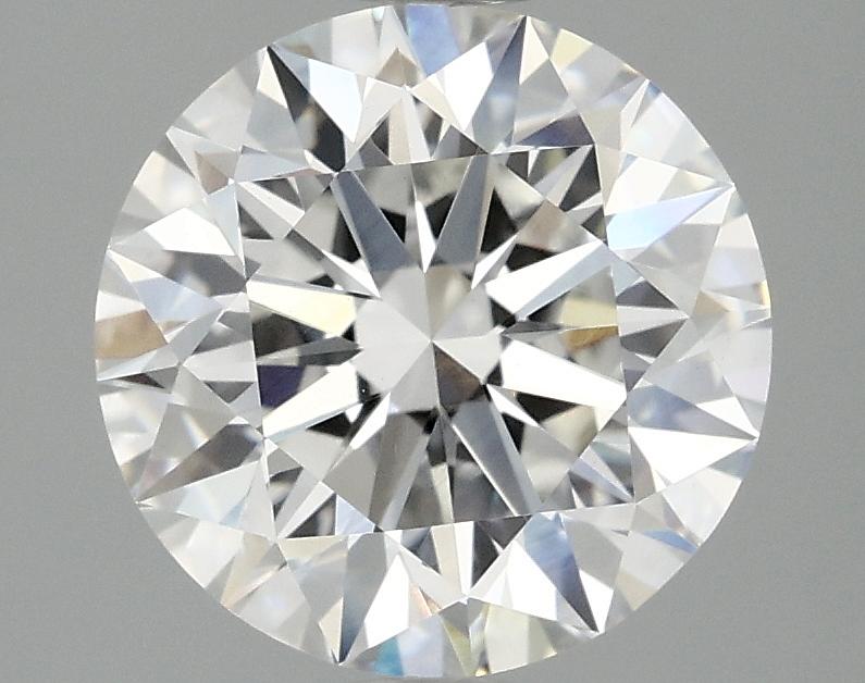 3.07 Carat Round Shaped Excellent Cut VVS2 IGI Certified Lab Grown Diamond