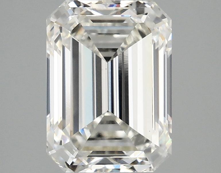 2.54 Carat Emerald Shaped Excellent Cut VS1 IGI Certified Lab Grown Diamond