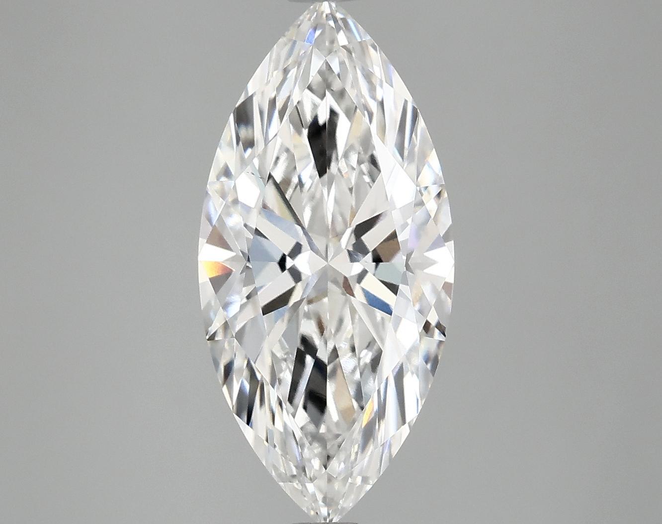 3.05 Carat Marquise Shaped Excellent Cut VS1 IGI Certified Lab Grown Diamond