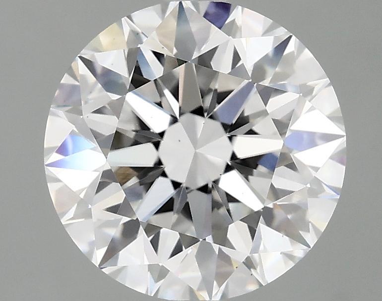 2.96 Carat Round Shaped Excellent Cut VS2 IGI Certified Lab Grown Diamond