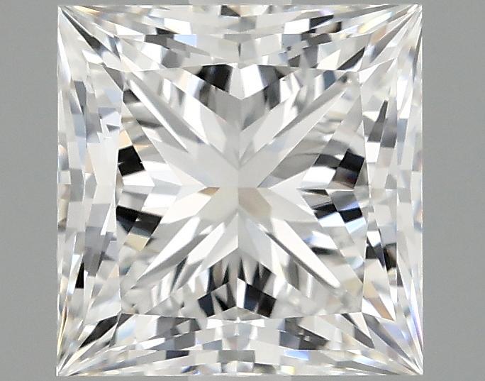 2.05 Carat Princess Shaped Ideal Cut VS1 IGI Certified Lab Grown Diamond