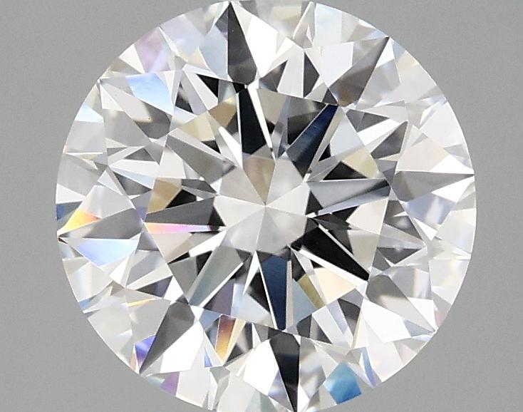 2.57 Carat Round Shaped Ideal Cut VVS2 IGI Certified Lab Grown Diamond