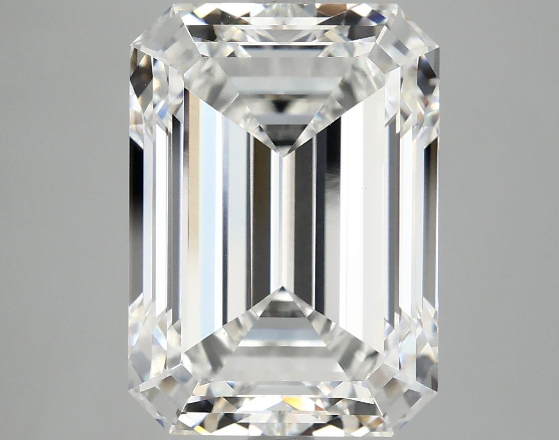 7.32 Carat Emerald Shaped Ideal Cut VVS2 IGI Certified Lab Grown Diamond