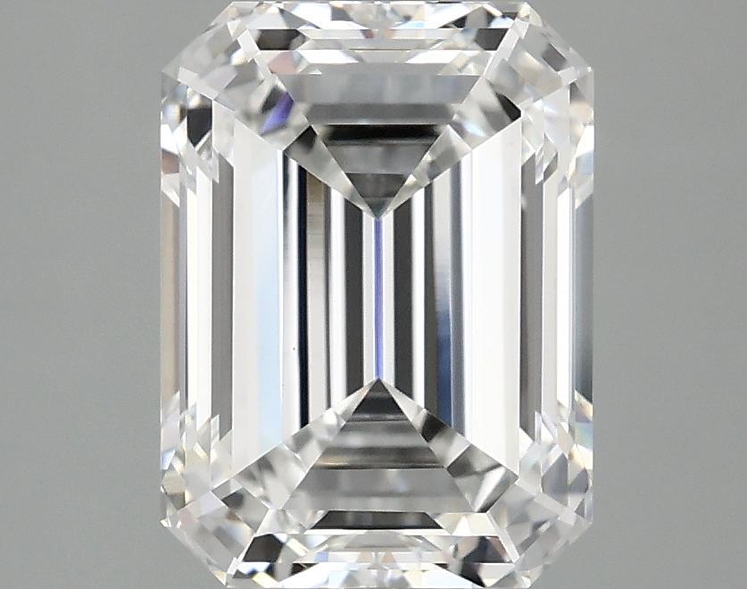 3.08 Carat Emerald Shaped Excellent Cut VS1 IGI Certified Lab Grown Diamond
