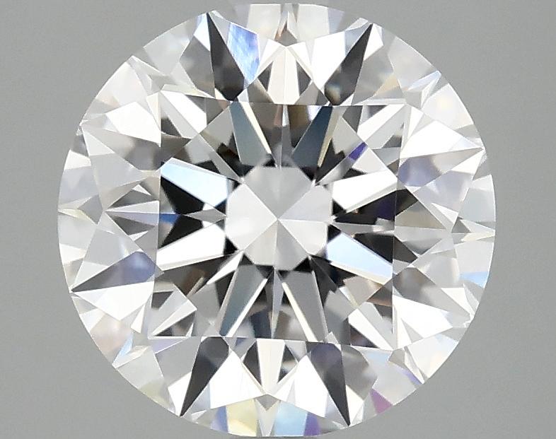3.07 Carat Round Shaped Ideal Cut VVS2 IGI Certified Lab Grown Diamond