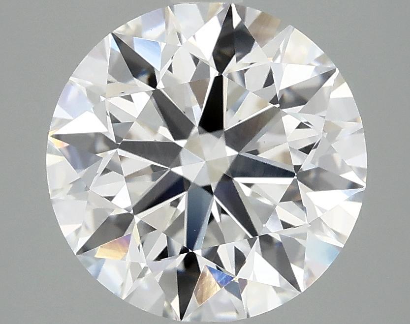 3.56 Carat Round Shaped Excellent Cut VVS2 IGI Certified Lab Grown Diamond