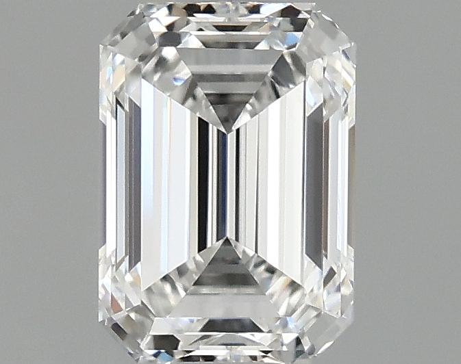0.97 Carat Emerald Shaped Ideal Cut VVS2 IGI Certified Lab Grown Diamond