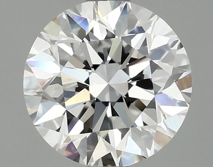 2.03 Carat Round Shaped Excellent Cut VVS2 IGI Certified Lab Grown Diamond