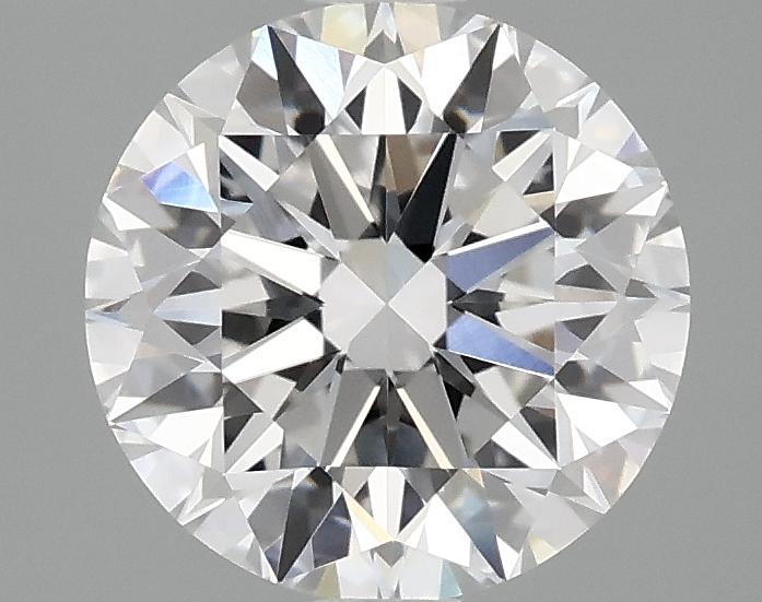 2.09 Carat Round Shaped Excellent Cut VVS2 IGI Certified Lab Grown Diamond