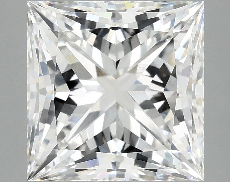 4.13 Carat Princess Shaped Ideal Cut VS1 IGI Certified Lab Grown Diamond