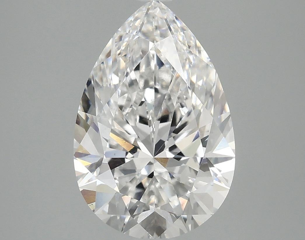 3.08 Carat Pear Shaped Excellent Cut VS1 IGI Certified Lab Grown Diamond