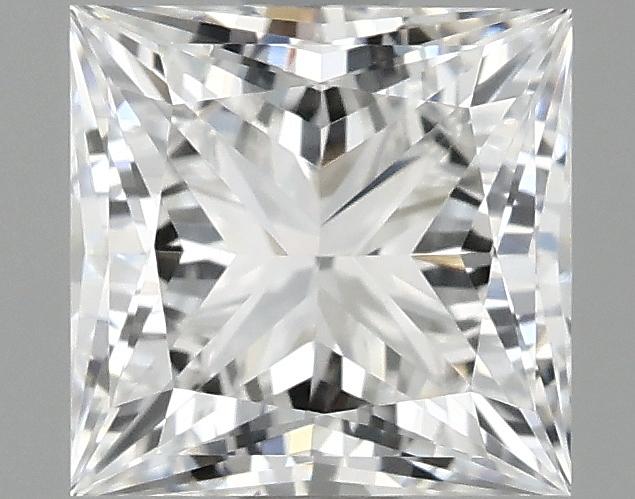 1.04 Carat Princess Shaped Ideal Cut VVS1 IGI Certified Lab Grown Diamond