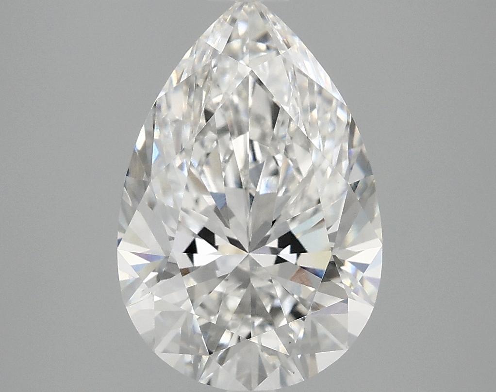 3.06 Carat Pear Shaped Excellent Cut VVS2 IGI Certified Lab Grown Diamond