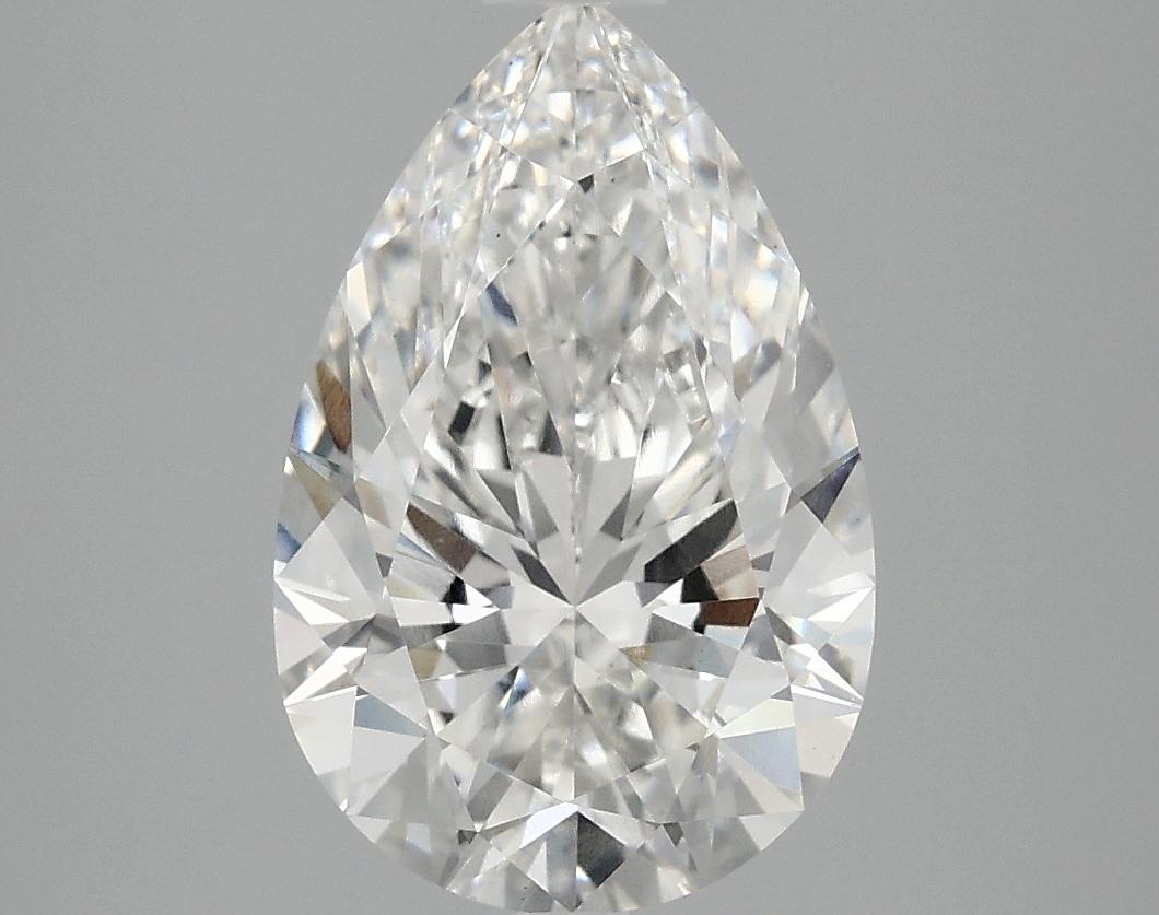 3.07 Carat Pear Shaped Excellent Cut VS1 IGI Certified Lab Grown Diamond