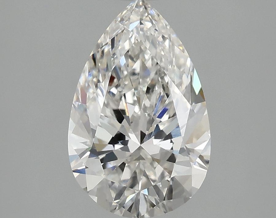 1.98 Carat Pear Shaped Ideal Cut VVS2 IGI Certified Lab Grown Diamond