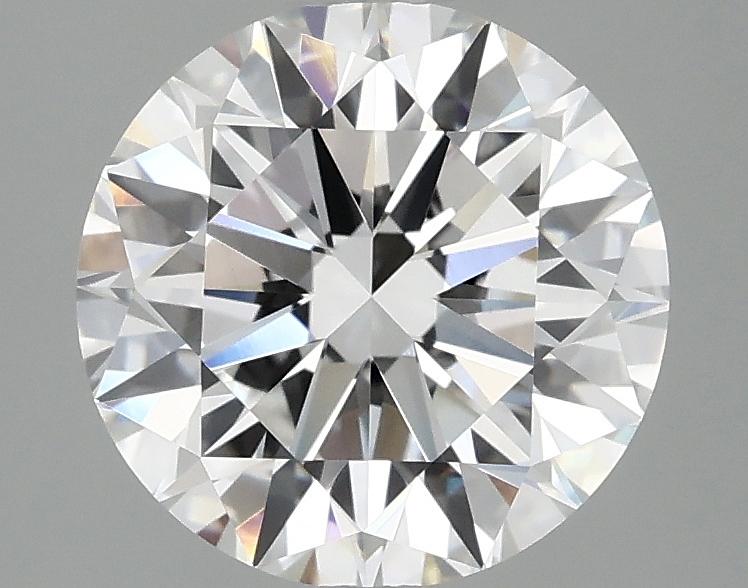 2.52 Carat Round Shaped Excellent Cut VVS2 IGI Certified Lab Grown Diamond