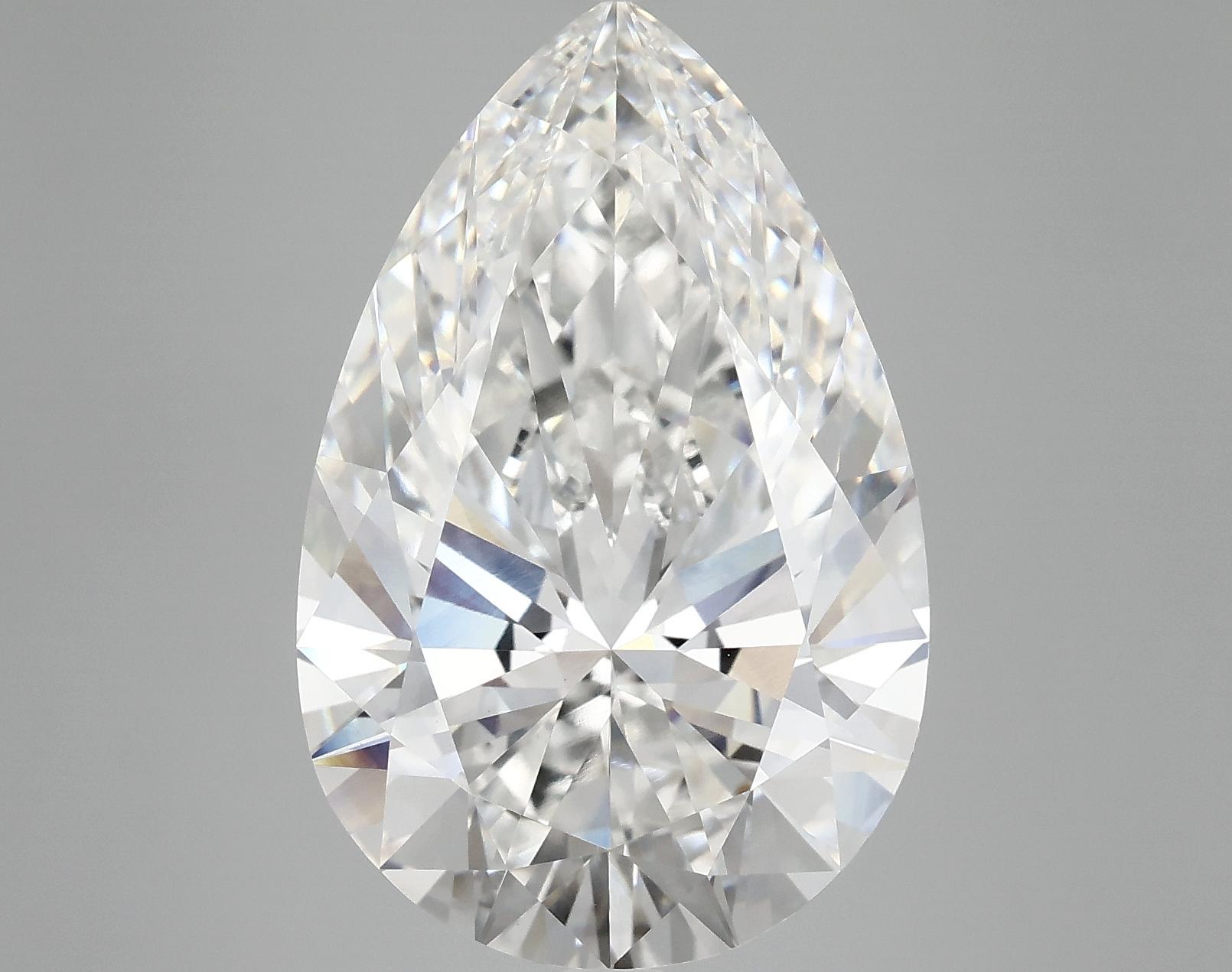 10.05 Carat Pear Shaped Excellent Cut VVS2 IGI Certified Lab Grown Diamond