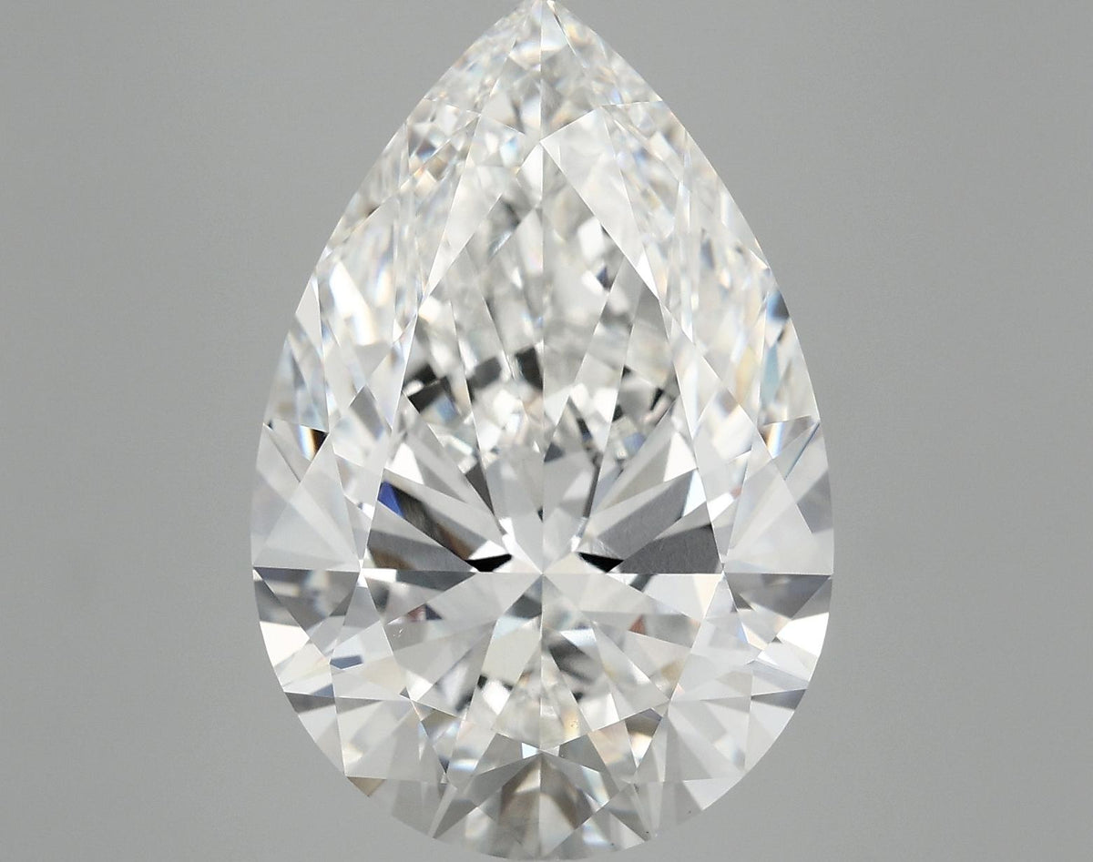 10.03 Carat Pear Shaped Excellent Cut VVS2 IGI Certified Lab Grown Diamond