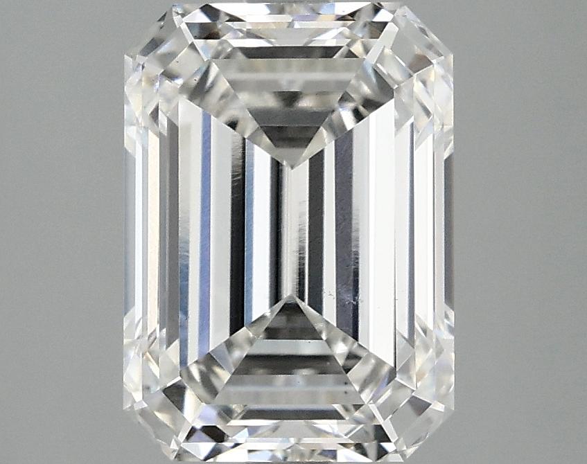 3.08 Carat Emerald Shaped Excellent Cut VS1 IGI Certified Lab Grown Diamond