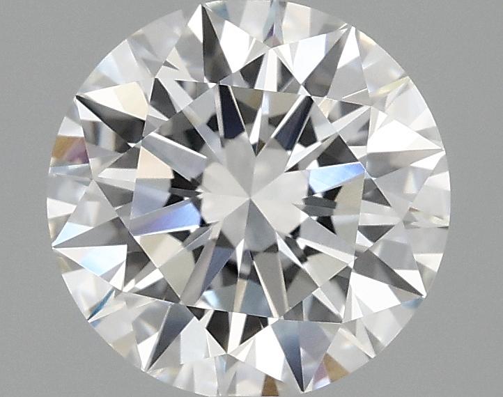 2.07 Carat Round Shaped Ideal Cut VVS2 IGI Certified Lab Grown Diamond