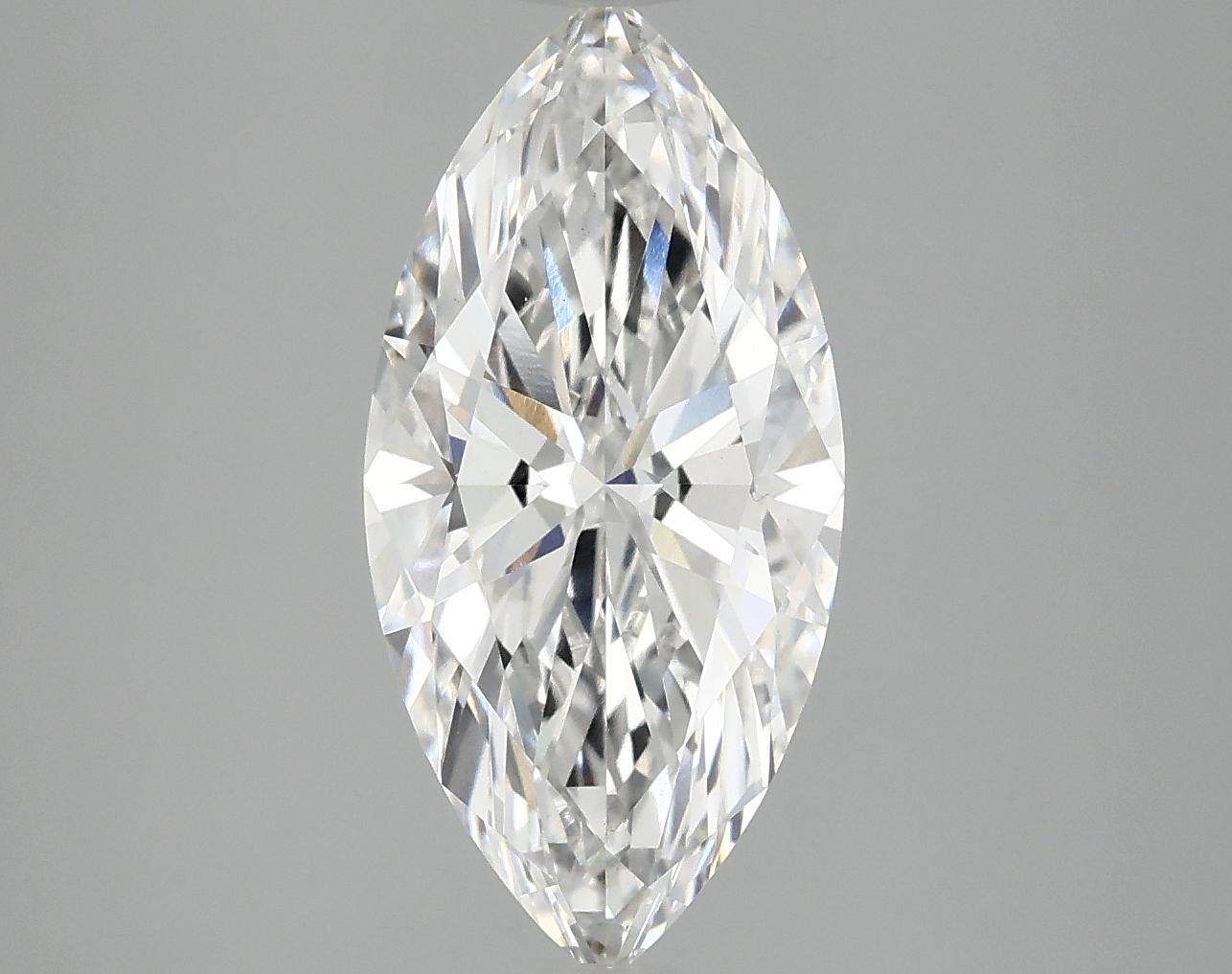 3.03 Carat Marquise Shaped Excellent Cut VS1 IGI Certified Lab Grown Diamond
