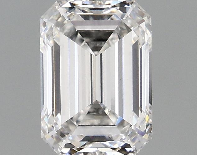 0.98 Carat Emerald Shaped Excellent Cut VVS2 IGI Certified Lab Grown Diamond