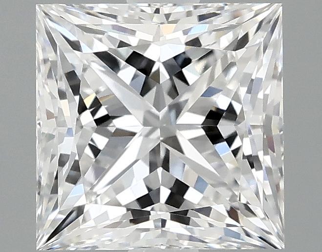 2.07 Carat Princess Shaped Ideal Cut VVS2 IGI Certified Lab Grown Diamond