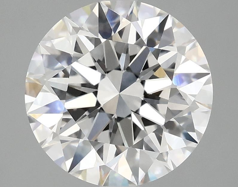 3.07 Carat Round Shaped Ideal Cut VVS2 IGI Certified Lab Grown Diamond