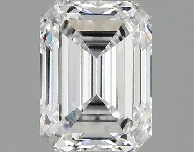 0.98 Carat Emerald Shaped Excellent Cut VVS2 IGI Certified Lab Grown Diamond