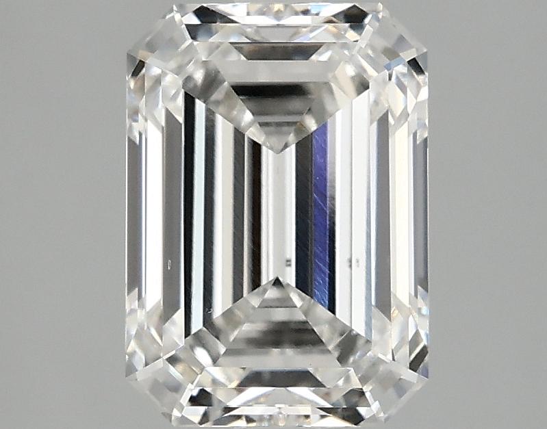 2.59 Carat Emerald Shaped Ideal Cut VS2 IGI Certified Lab Grown Diamond