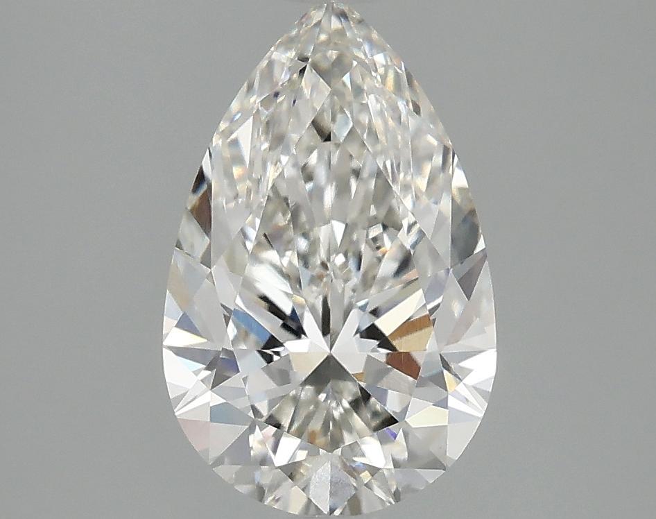 2.06 Carat Pear Shaped Ideal Cut VVS2 IGI Certified Lab Grown Diamond