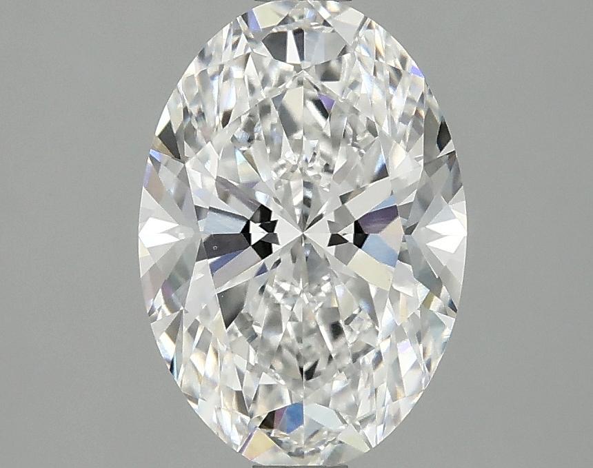 2.05 Carat Oval Shaped Ideal Cut VVS2 IGI Certified Lab Grown Diamond