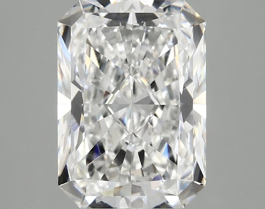 3.08 Carat Radiant Shaped Ideal Cut VVS2 IGI Certified Lab Grown Diamond