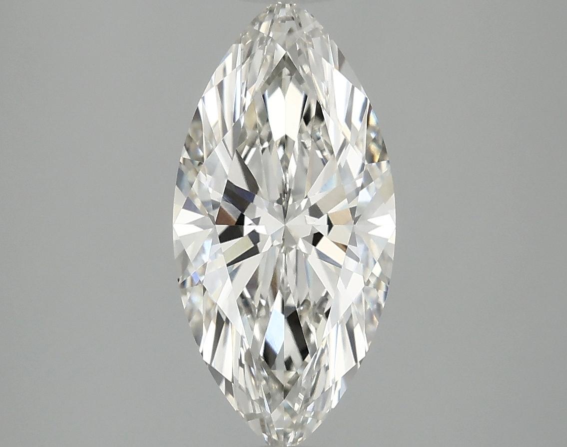 2.05 Carat Marquise Shaped Excellent Cut VVS2 IGI Certified Lab Grown Diamond