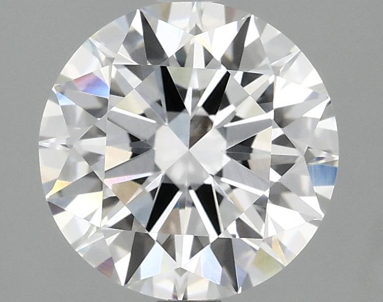 2.49 Carat Round Shaped Ideal Cut VVS2 IGI Certified Lab Grown Diamond