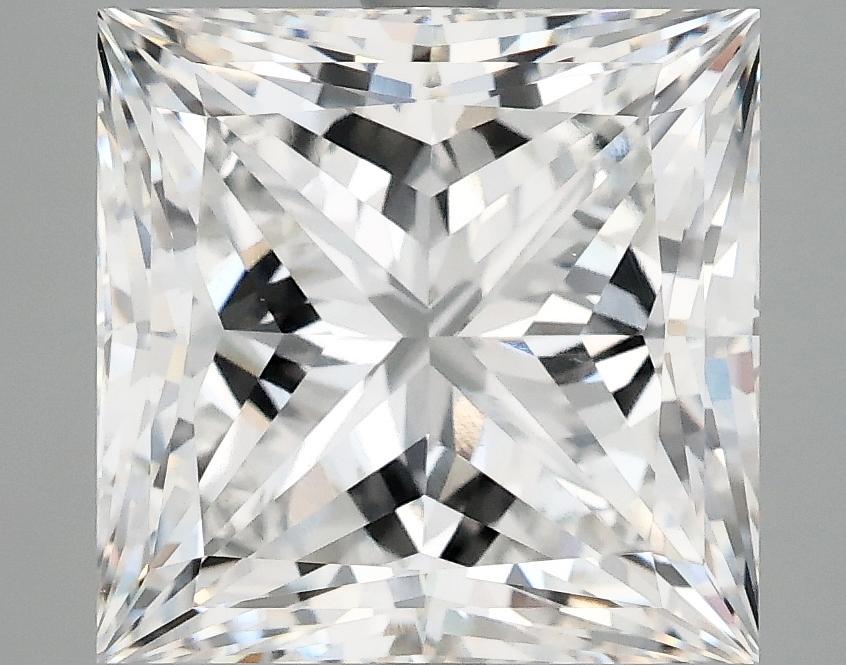 6.09 Carat Princess Shaped Ideal Cut VVS2 IGI Certified Lab Grown Diamond