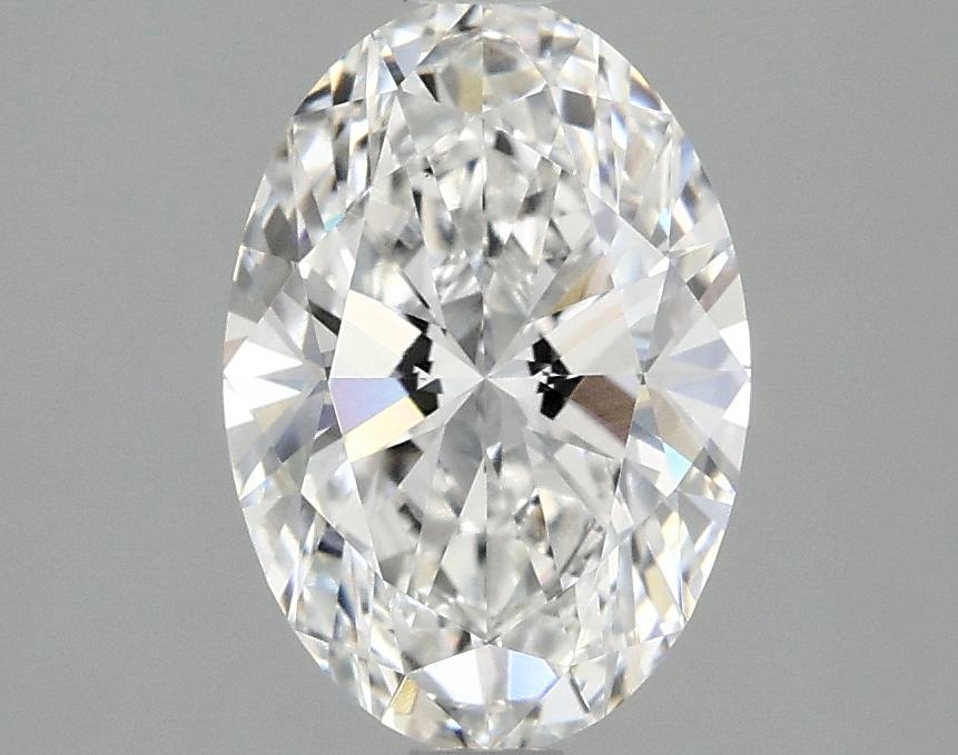 2.05 Carat Oval Shaped Ideal Cut VVS2 IGI Certified Lab Grown Diamond