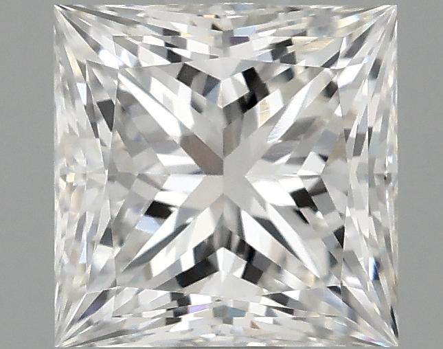 1.08 Carat Princess Shaped Ideal Cut VVS2 IGI Certified Lab Grown Diamond
